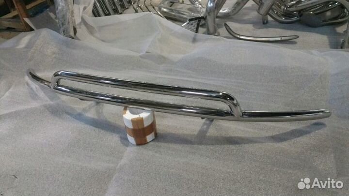 Защита переднего бампера кенгурятник outlander 03