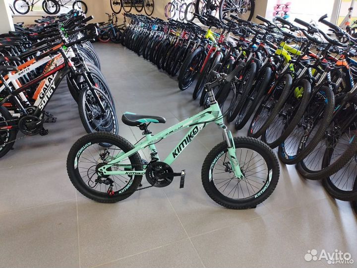 Подростковый велосипед Бирюзовый новый