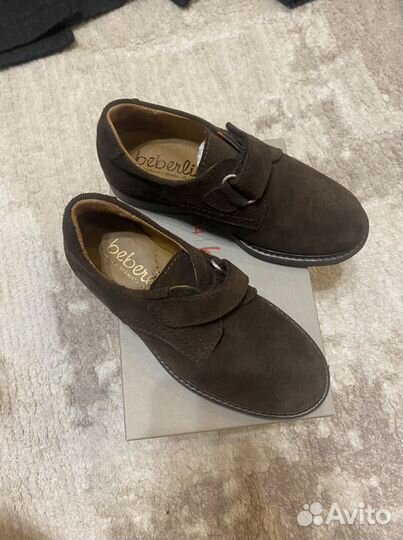 Замшевые дерби туфли Beberlis 29р