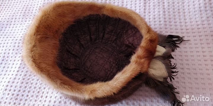 Шапка норковая