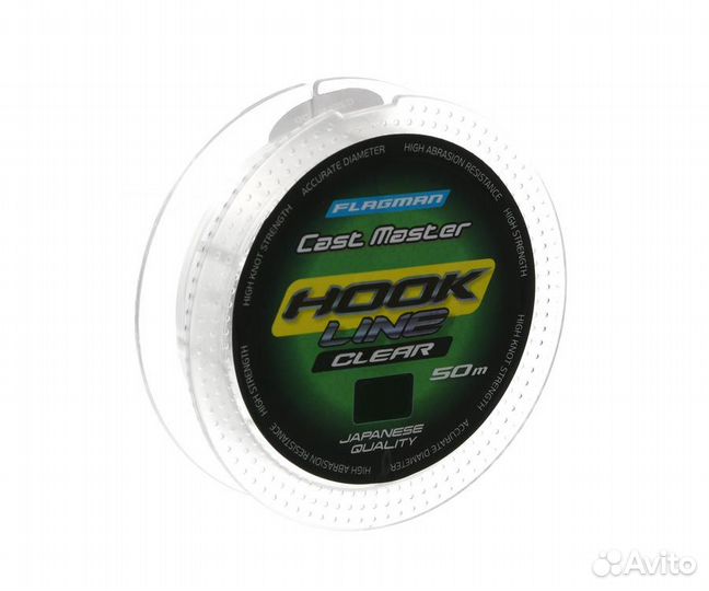 Леска Flagman Cast Master Hook Lenght 50м 0,12мм 1