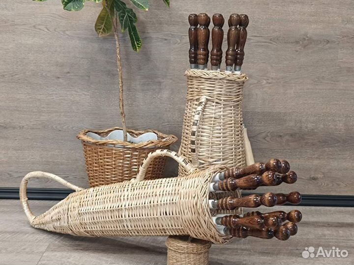 Подставка, чехол, корзина для шампуров