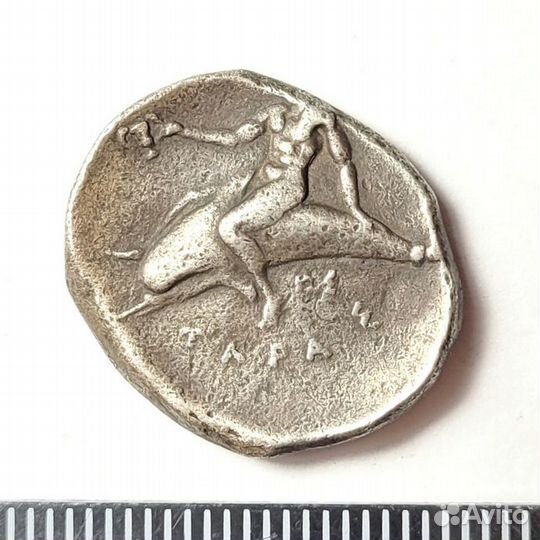 Дидрахма. Греция. 380-345 гг. до н.э. Серебро