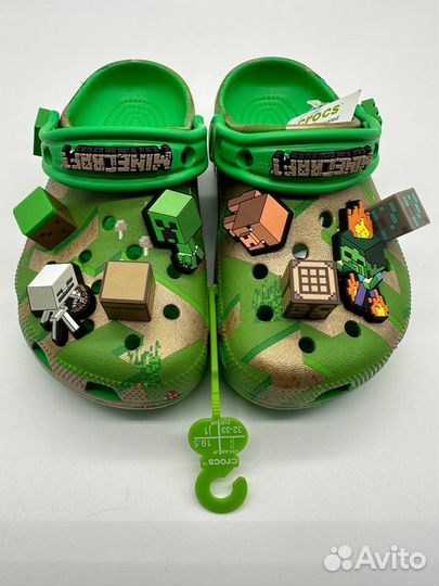 Crocs minecraft сабо р. 27-36