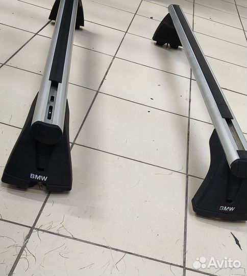 Поперечные рейлинги на крышу для бмв Е 87 и Е 90