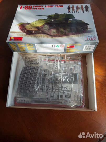 Сборные модели танков 1 35