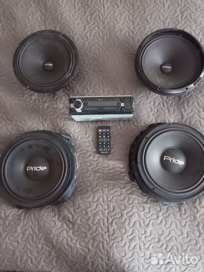 Магнитола и колонки