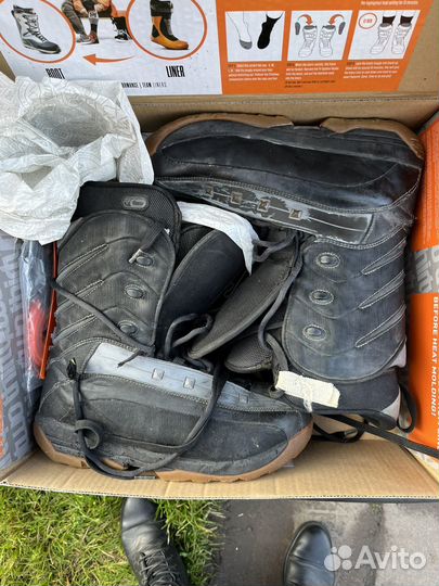 Сноубордические ботинки ride 44 размер