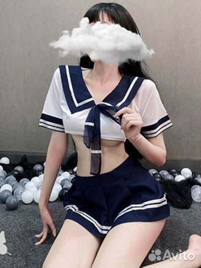 Эротический костюм школьницы