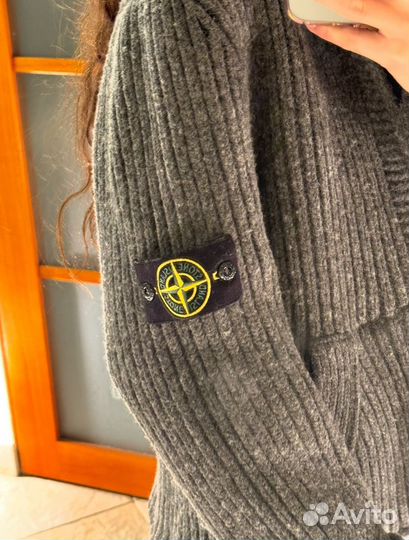 Stone island кофта на молнии