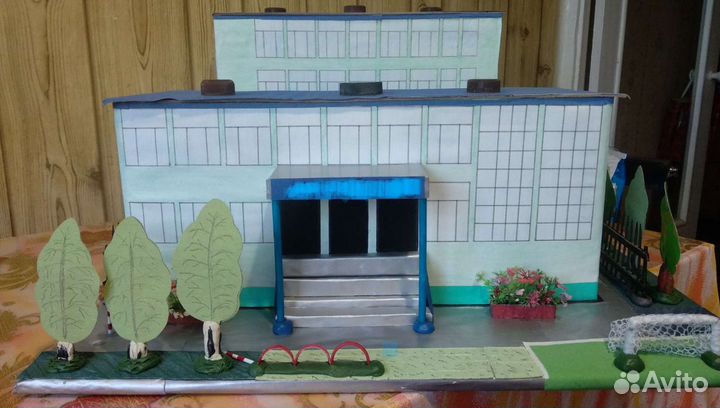 Макет школы