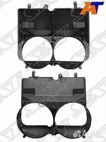 Диффузор радиатора toyota hiace/quantum H2