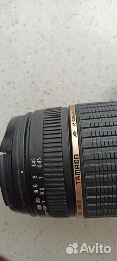 Обьектив Tamron 18-200 для Canon