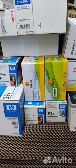 Картриджи для принтеров HP, Samsung, Xerox и др