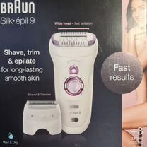 Эпилятор braun silk epil 9 новый