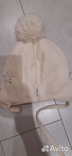 Шапка зимняя для девочки 52-54