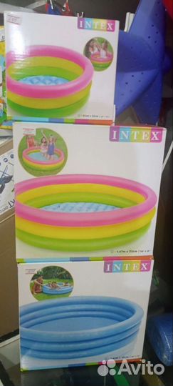Детские надувные бассейны до 180см