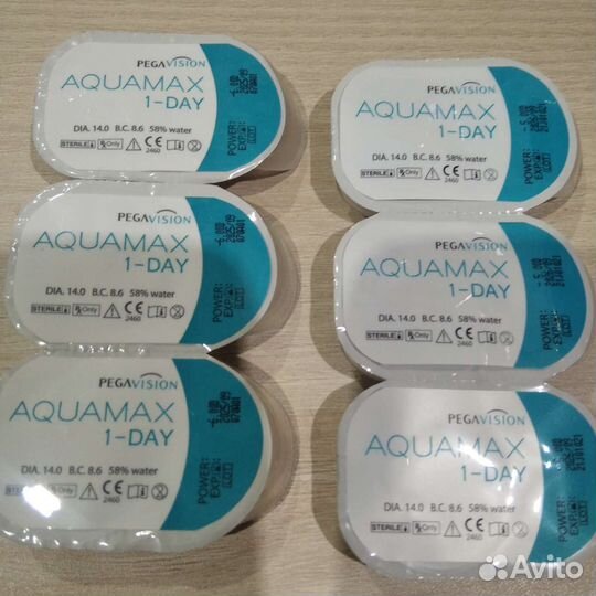 Линзы контактные однодневные