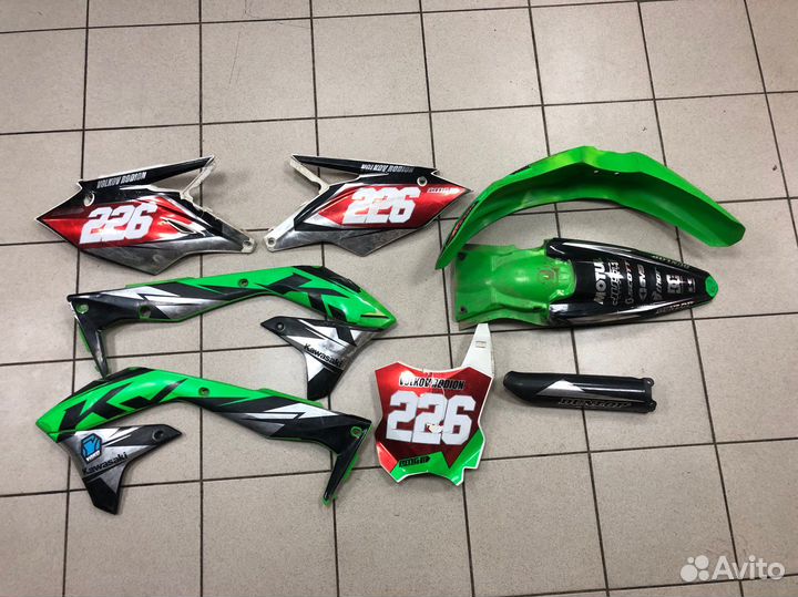 Комплект пластика Kawasaki KX450F 2017