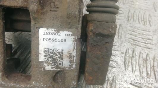 Суппорт тормозной задний левый nissan almera N16