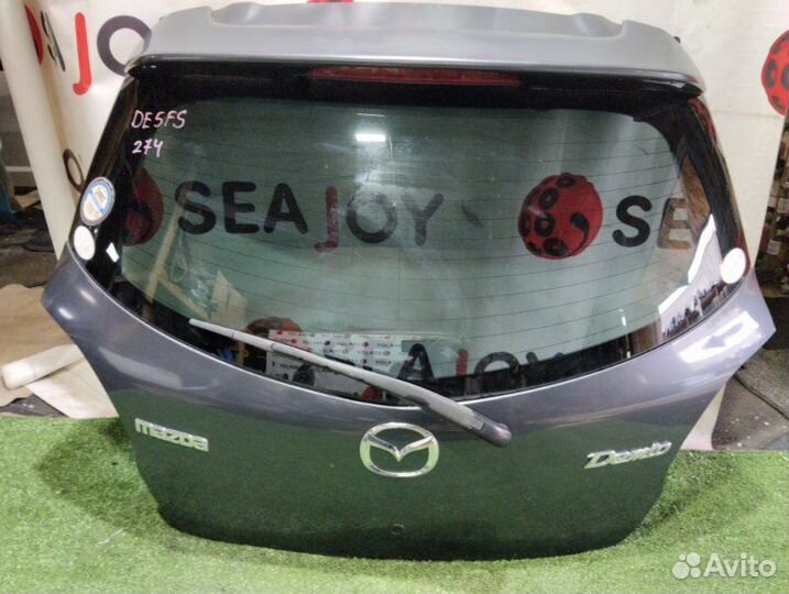 Дверь 5-я задняя Mazda Demio DE5FS ZY 2010