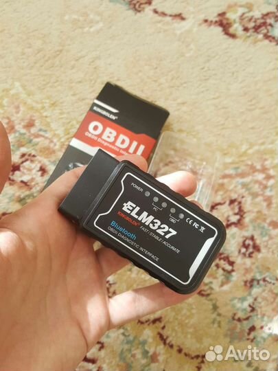 Сканер диагностический elm 327, v1.5