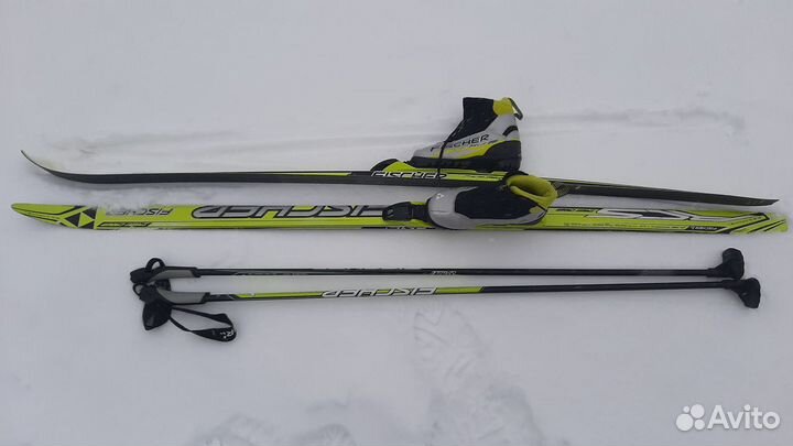 Комплект беговых лыж Fisher RCS Spirit Krown