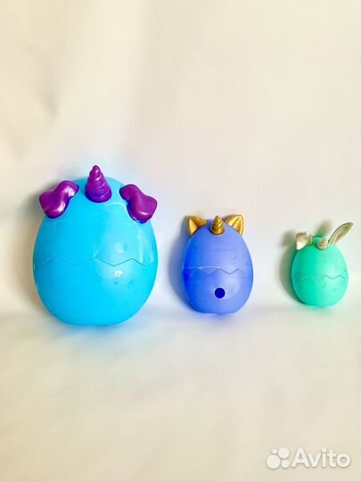 Zuru rainbocorns 3 шт яйцо без игрушки