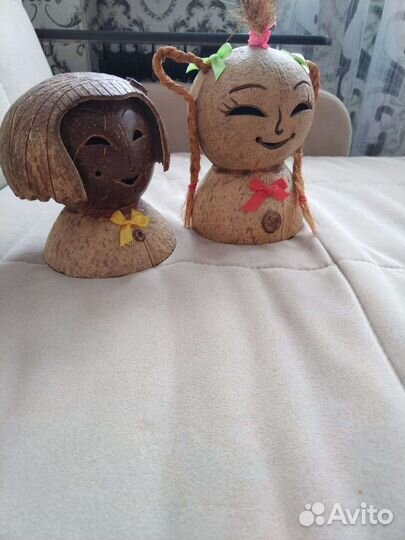 Фигурки из кокоса