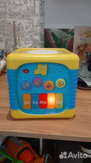 Развивающий кубик baby go