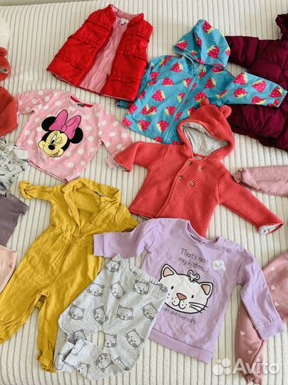 Фирменые вещи на малышку 74/80 (12 мес )