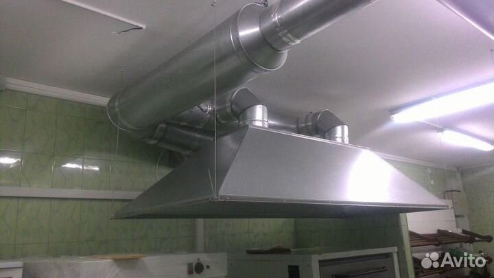 Зонты и воздуховоды для общепита