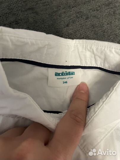 Рубашка школьная 146