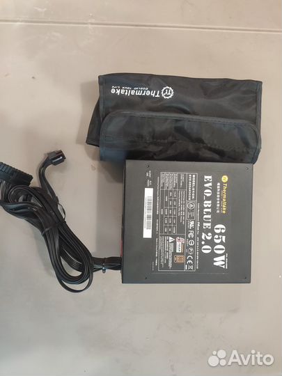 Блок питания Thermaltake Evo Blue 650W