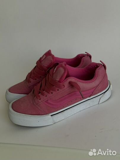 Кеды vans knu skool pink