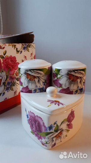 Набор для специй с сахарницей