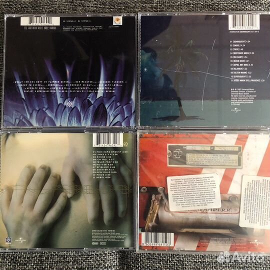 CD диски Rammstein фирменные