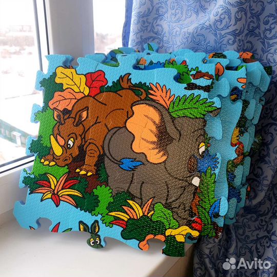 Коврик пазл