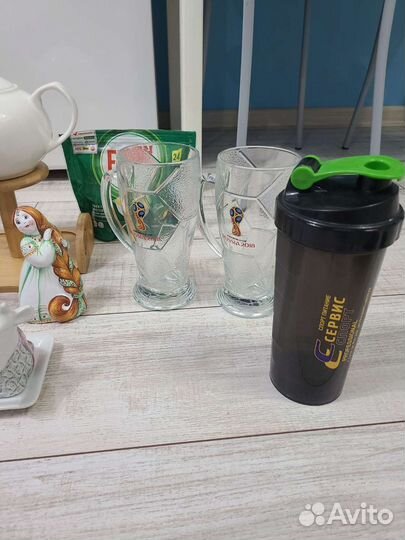 Посуда, приборы, шейкер