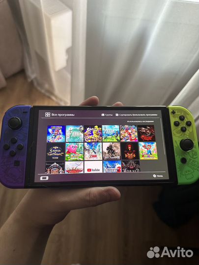 Nintendo switch oled splatoon 3 edition