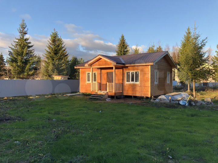 Дом 63 м² на участке 10 сот.