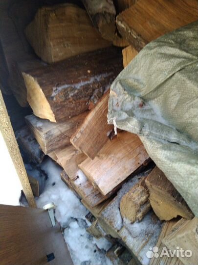 Дуб берёза дрова мешки