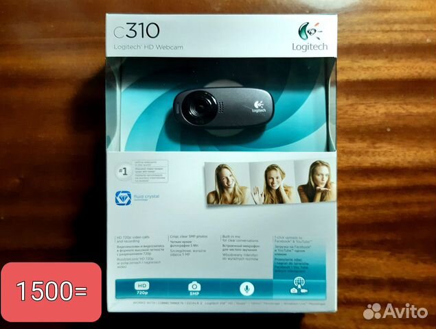 Web Камера Logitech C310 со Встроенным Микрофоном