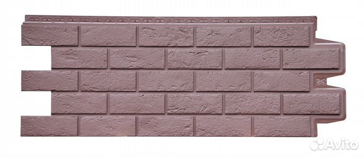 Фасадная панель состаренный кирпич NEW