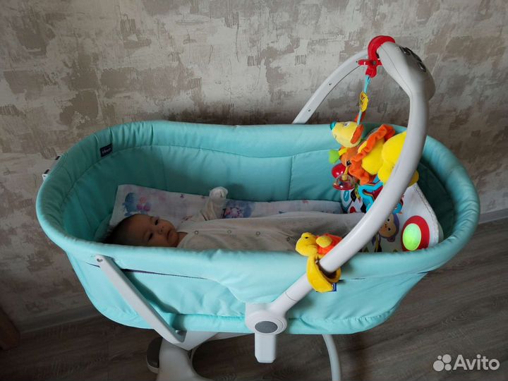 Люлька чикко 4 в 1. Трансформируется в стульчик