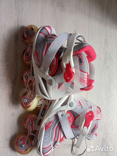 Роликовые коньки детские раздвижные
