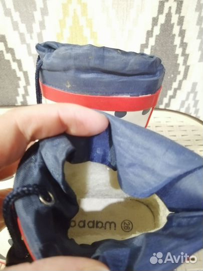 Детские резиновые сапоги 26