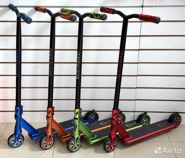 Трюковой самокат Новый