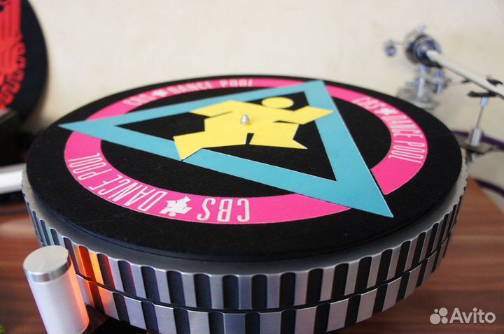 Мат для проигрывателей виниловых дисков slipmat#6