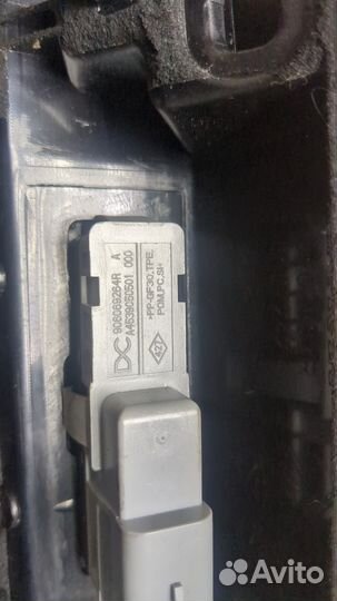 Накладка под номер Dacia Duster, 2019